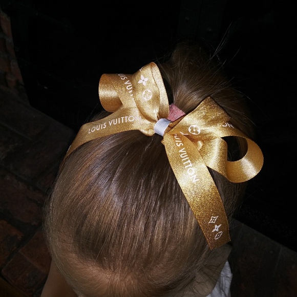Other - Louis Vuitton Ribbon Hair Bow